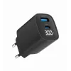 Mobiilseadme laadija Gembird TA-UC-PDQC30LCD-BK-01 kiirlaadimine must