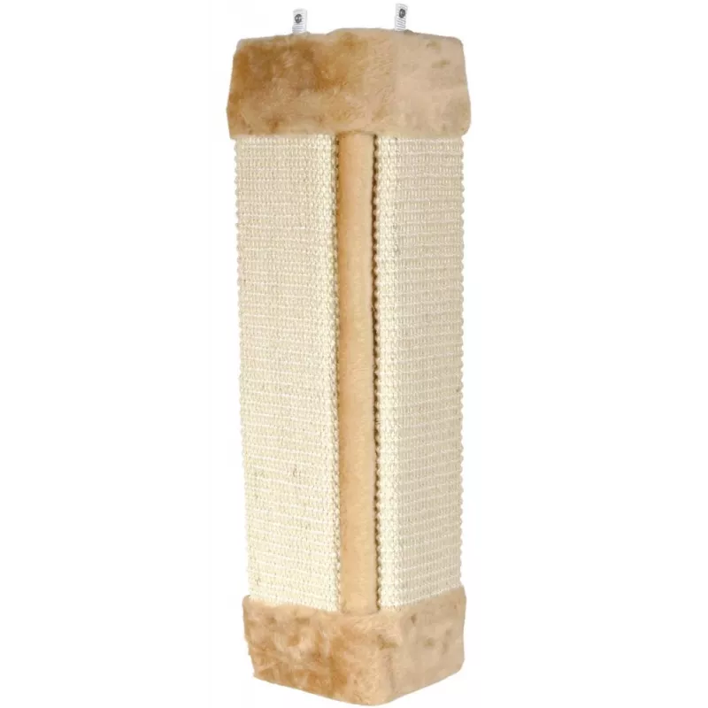 Seinale kinnitatav kassi küünistuslaud Trixie 43191, kreem, 490×230 mm, 1 tk