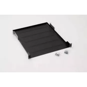 Triton riiul perforatsiooniga 1U 950 mm - 950 mm - 40 kg - Must (RAB-UP-950-A1)