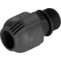 Sprinklersystem connector 25mm > 1, must ühendus/hall
