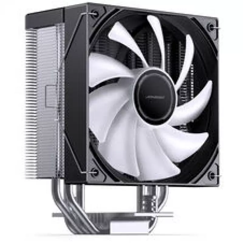 Protsessori jahuti Jonsbo CB40 must ARGB Single-Tower 225W TDP, 120mm PWM ventilaator