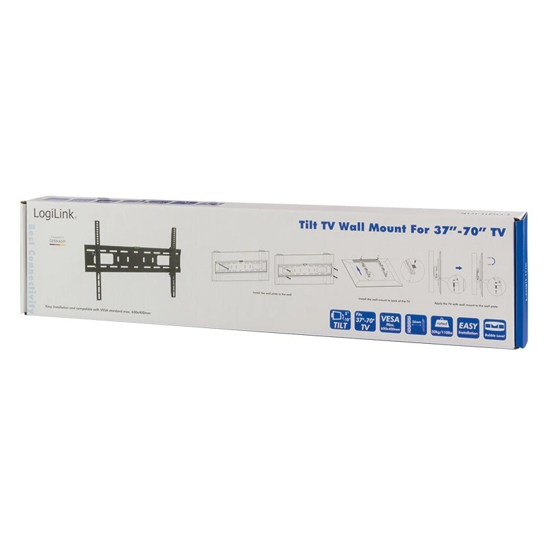 LogiLink BP0018 telerikinnitus/alus 177,8 cm (70) Must