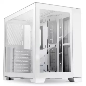 PC Case Lian Li O11D Mini-S Mini Tower Valge (ühildub SFX/SFX-L toiteplokiga)
