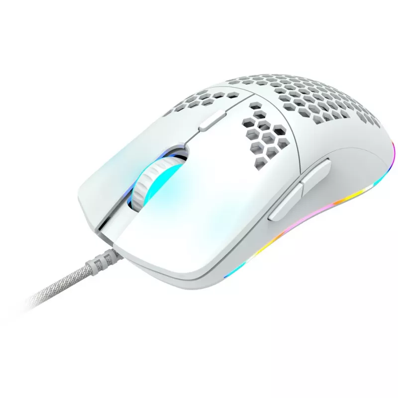 CANYON Puncher GM-11, Gaming hiir with 7 programmable buttons, Pixart 3519 optical sensor, 4 levels of DPI and up to 4200, 5 million times key life, 1.65m Ultraweave kaabel, UPE fe
