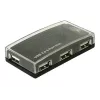USB-jaotur DeLOCK 4 porti väline USB 2.0 480 Mbit/s