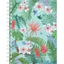 Kirjutusmärkmik Herlitz Ladylike Jungle A5 100 lehte Roheline Mitmevärviline