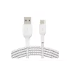 USB-kaabel Belkin CAB002BT1MWH 1m USB-A USB-C valge