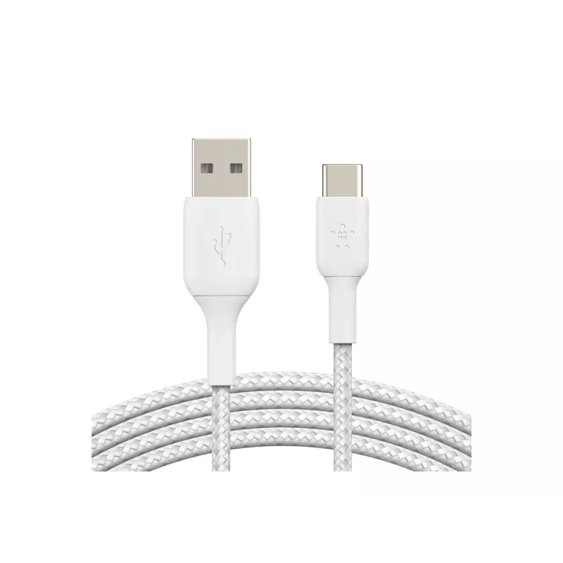 USB-kaabel Belkin CAB002BT1MWH 1m USB-A USB-C valge