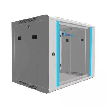 Seinale kinnitatav rack Extralink 9U 600x450 Hall
