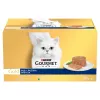 Märg kassitoit multipakend Purina Nestlé Gourmet Gold Mus Mix 48×85 g purki sorteeritud maitsetega