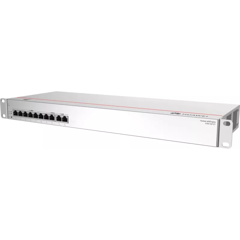 Huawei eKitEngine S380-S8T2T - lüliti - hallatav - 8 x 10/100/1000 - rack-kinnitatav (98012179)