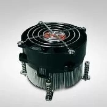 Inter-Tech K-987 - jahuti - protsessor - 9,2 cm - alumiinium - must - 12V - 10,6 cm (K-987)
