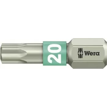 Kruvikeeraja otsak Wera 3867/1 TS TX 20, 25 mm, roostevaba teras