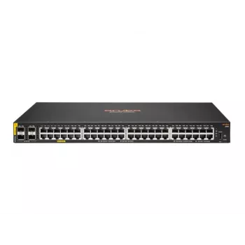 Hewlett Packard Enterprise HPE Aruba Networking CX 6100 48G Class4 PoE 4SFP+ 740W Switch - Lüliti - L3 - hallatav - 48 x 10/100/1000 (PoE+) + 4 x 1 Gigabit/10 Gigabit SFP+ (üleslink)