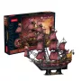 3D puzzle cubicfun Queen Anne's Revenge Anniversary Version – model 306-T4040H, kogutav laevakomplekt