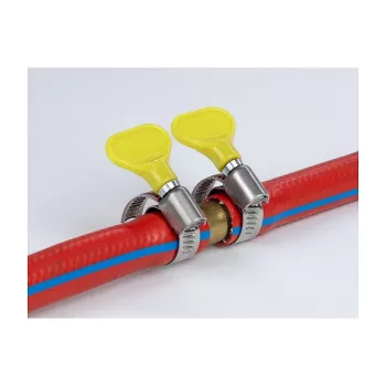 Butterfly Clamp DeLOCK 400 SS 32 - 50 mm 5 pieces kollane
