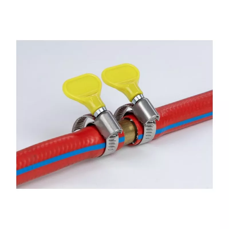 Butterfly Clamp DeLOCK 400 SS 32 - 50 mm 5 pieces kollane