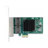 DeLOCK PCI Express x1 kaart 4 x RJ45 Gigabit LAN BCM