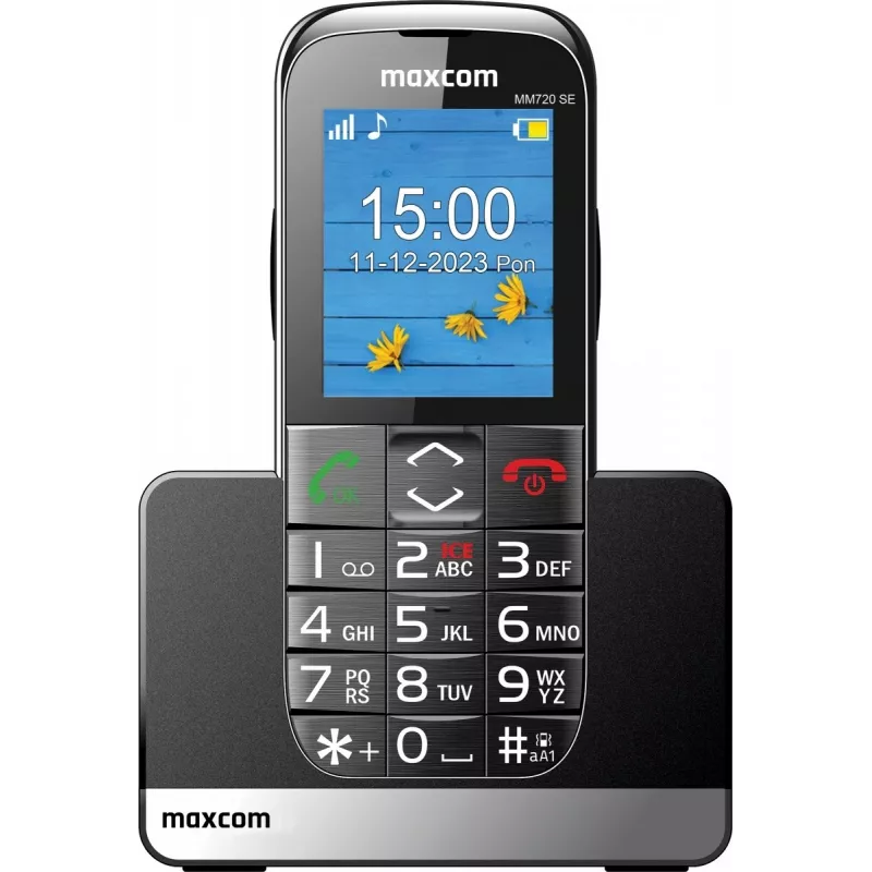 Mobiiltelefon MaxCom MM 720 SE, 2,4-tolline ekraan