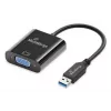 MediaRange MRCS230 videokaabli adapter 0,2 m USB tüüp-A VGA D-Sub Must