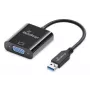 MediaRange MRCS230 videokaabli adapter 0,2 m USB tüüp-A VGA D-Sub Must