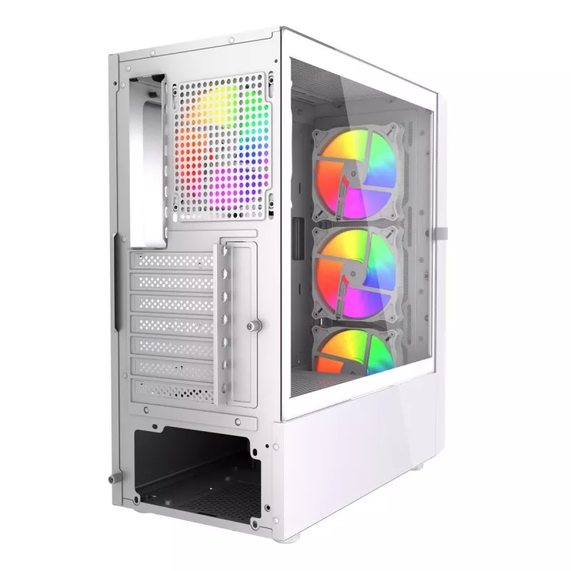 Arvuti korpus Midi Tower Fornax 4300 ATX valge