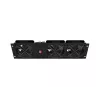 Ventilatsioonipaneel LANBERG AK-1506-B 19 tolli 3 ventilaatoriga 230 V must