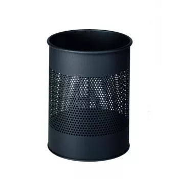 Prügikast Durable 331058 15 L ümmargune metallist antratsiit