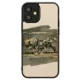 Telefonikott Man and Wood iPhone 12 mini jaoks — valge pulli kujundus