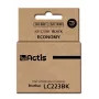 Tindikassett ACTIS KB-223Bk, ühilduv Brother LC223Bk-ga, must pigmenditint 16 ml, standardmahuga