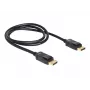 DisplayPorti kaabel DeLOCK 82423 1 m isane-isasele Must