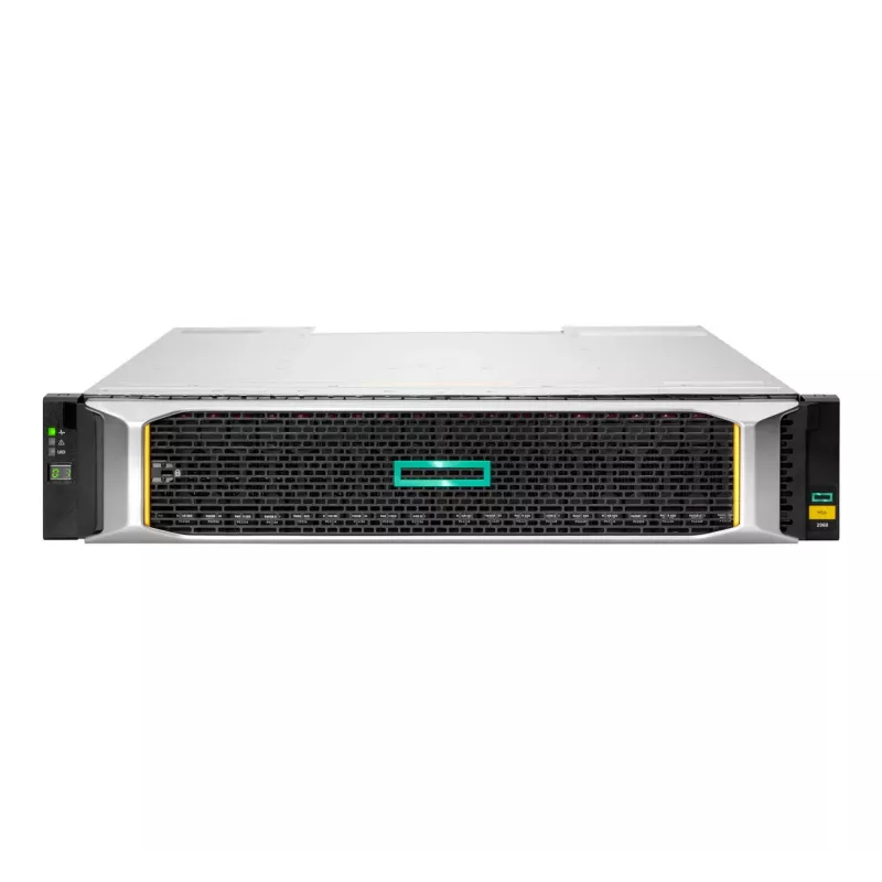 HPE MSA 2060 kettamassiivi 0 TB rack 2U hõbedane must HDD SSD