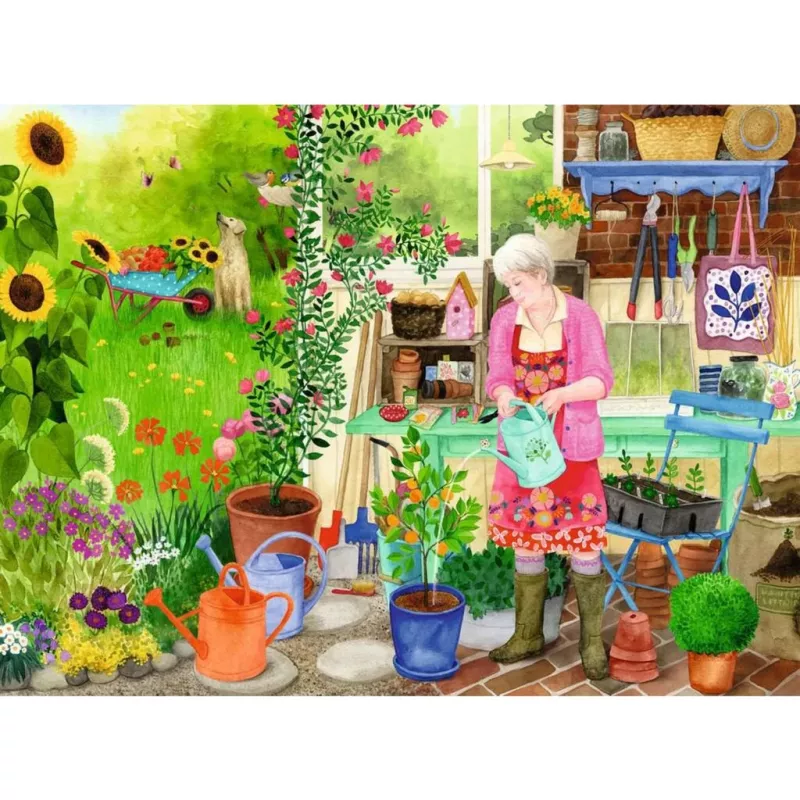 Pusle Ravensburger Puzzle XL Aed - 100 tk, suuremõõtmelised tükid