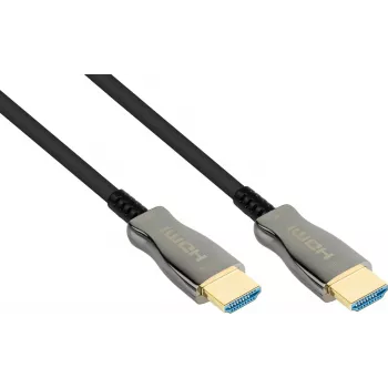 AOC hübriidne ülikiire HDMI 2.1 kaabel, 8K @60Hz / 4K @120Hz, 48 GBit/s, must, 100m, PYTHON (AOC-H21100)