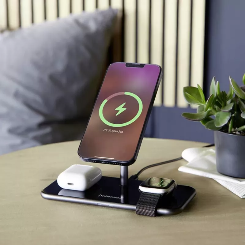 Intenso MB13 kõrvaklapid juhtmevaba USB kiirlaadimine must