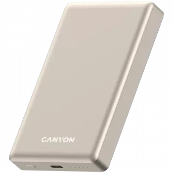 Canyon OnCharge 510 - Powerbank - 10 000 mAh - USB-C sisend - USB-C PD 20W väljund + juhtmeta magnet