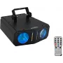 Valgusti EUROLITE DMF-4 Hybrid 4-in-1 LED Lilliefekt, mitme režiimiga lava- ja peovalgusti