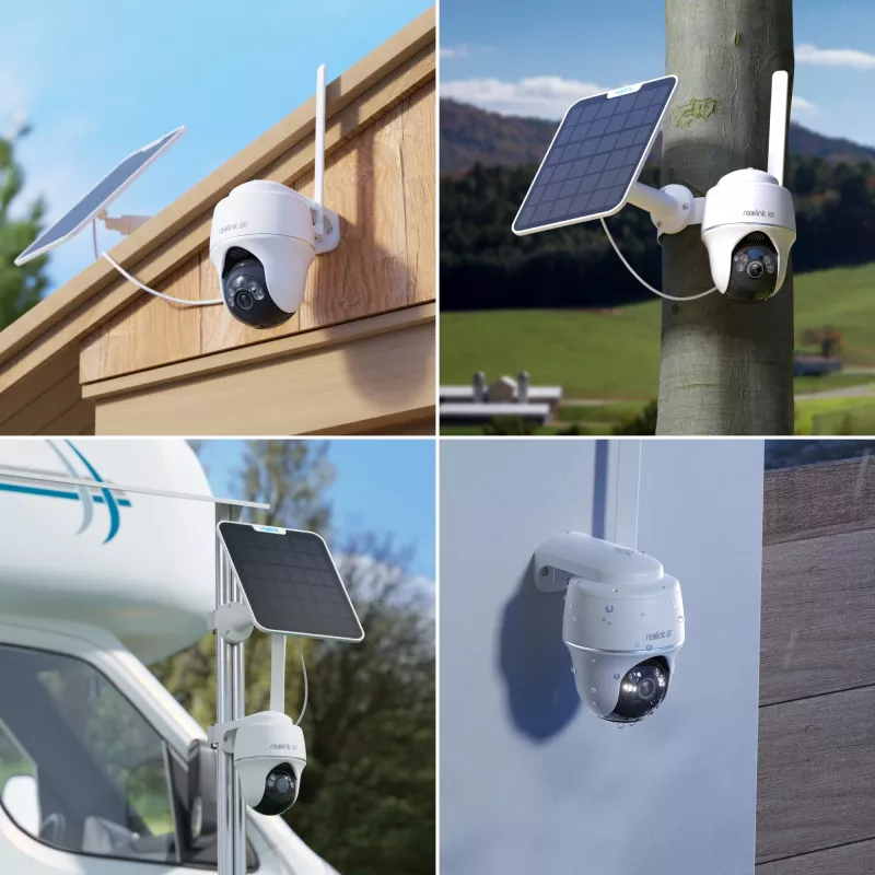 IP turvakaamera Reolink G440 3840×2160 juhtmevaba kupliga, 4G akutoitel, 16× digitaalne suum, 90° horisontaalne, 47° vertikaalne