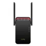 Wi‑Fi signaalivõimendi Cudy RE3000 2400–5000 MHz, 802.11ax/ac/n/g/b/a, Ethernet 100 Mbps, välisantenn, must/punane
