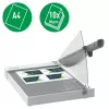 Leitz Precision Home Office paberilõikur A4, 10 lehte, käsitsiklambriga, roostevaba teras, A4, 80 g/m², antratsiit