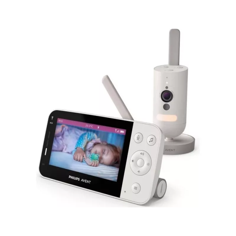 Philips AVENT SCD953/26 videobeebimonitor 400 m Wi-Fi Hall, Valge