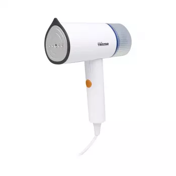 Käeshoitav riideauruti Tristar ST-8960 — 1200 W, 0,11 L paak, 20 g/min aur, kokkupandav käepide, valge