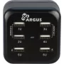 Inter-Tech Argus LS-6US - Toiteadapter - 34 Watt - 6,8 A - 6 väljundporti (USB) (88885322)