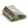 Tolmuimeja tarvik Karcher SE 2001 / SE 3001 6.904-143.0 — 5 pruuni rebenemiskindlat kuivtolmukotti, 2-kihilist, 150×240×8 mm