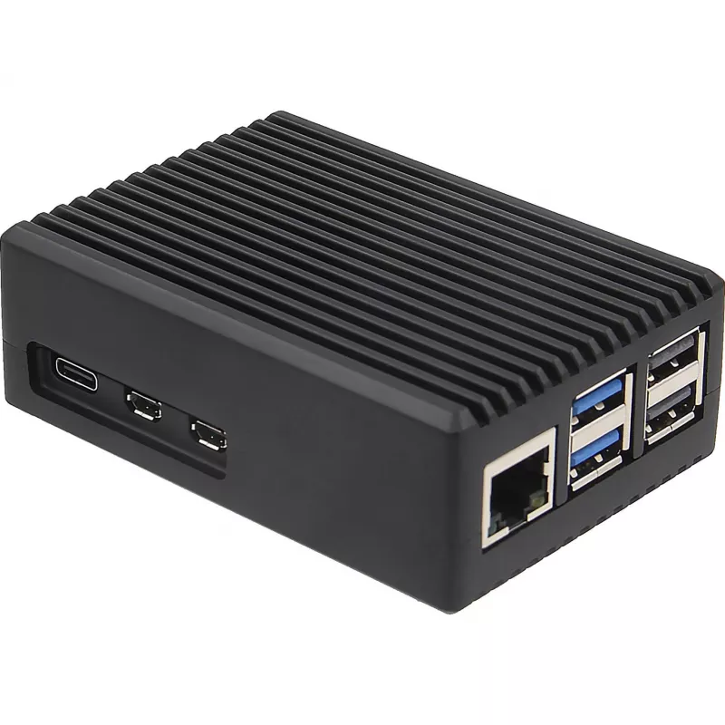 INTER-TECH korpus Raspberry Pi 5-le — ODS-739 kompaktne disain