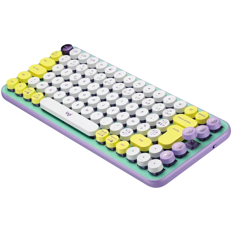 LOGITECH POP Keys Bluetooth-mehaaniline klaviatuur - DAYDREAM_MINT - PÕHJAMAADE