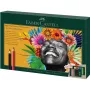 Õlipõhine pliiatsikomplekt Faber-Castell Polychromos & Pitt Graphite Matt 48 tk mitmevärviline