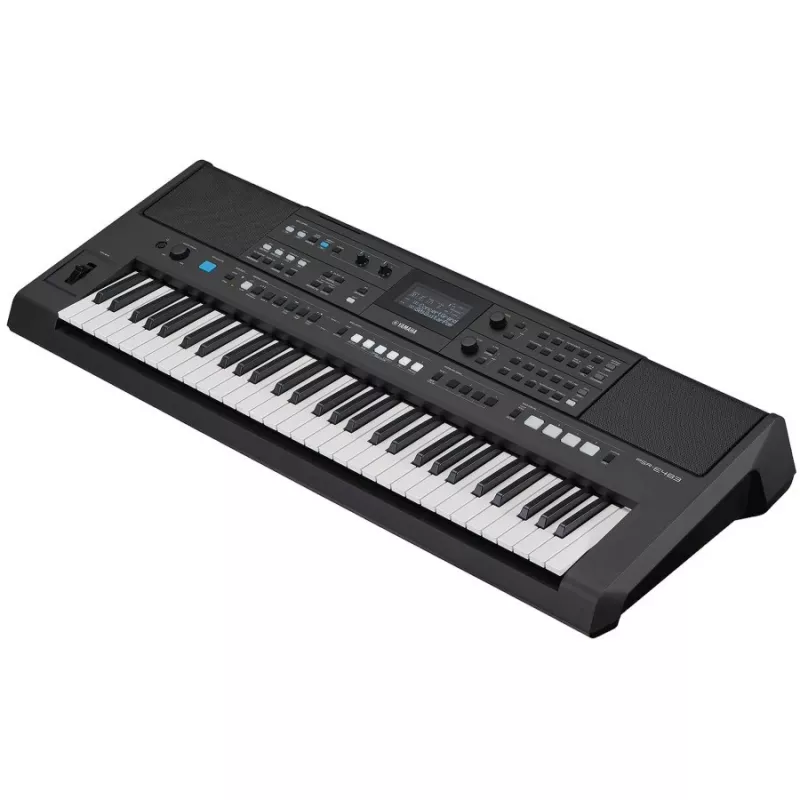 Klapiyastik YAMAHA PSR-E483 — 61-klahviga kaasaskantav arranžeerijaklaviatuur puutetundlikkusega ja USB-MIDI-ga