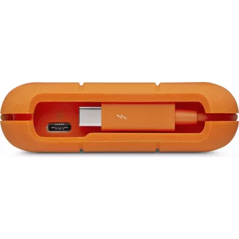LaCie Rugged Secure STFR2000403 - Festplatte - verschlüsselt - 2 TB - extern (tragbar) - USB 3.1 Gen 1 / Thunderbolt 3 (USB-C Steckverbinder) - 256-Bi