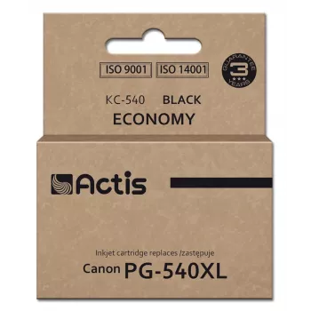 Tindikassett ACTIS KC-540 must — ühilduv asendus Canon PG-540XL-ile, värvipõhine tint 22 ml, üksikpakend